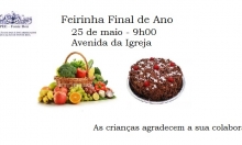 Feirinha Final do Ano - 25 de maio