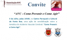 "AVC - COMO PREVENIR E COMO AGIR"