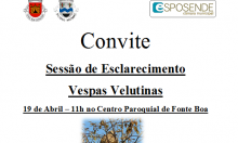 Sessão de Esclarecimento Vespas Velutinas