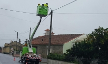 Reposição da iluminação pública 