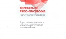Consulta de Psico-Oncologia - Serviço Gratuito